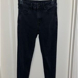 American Eagle Black Super Stretch Jeans